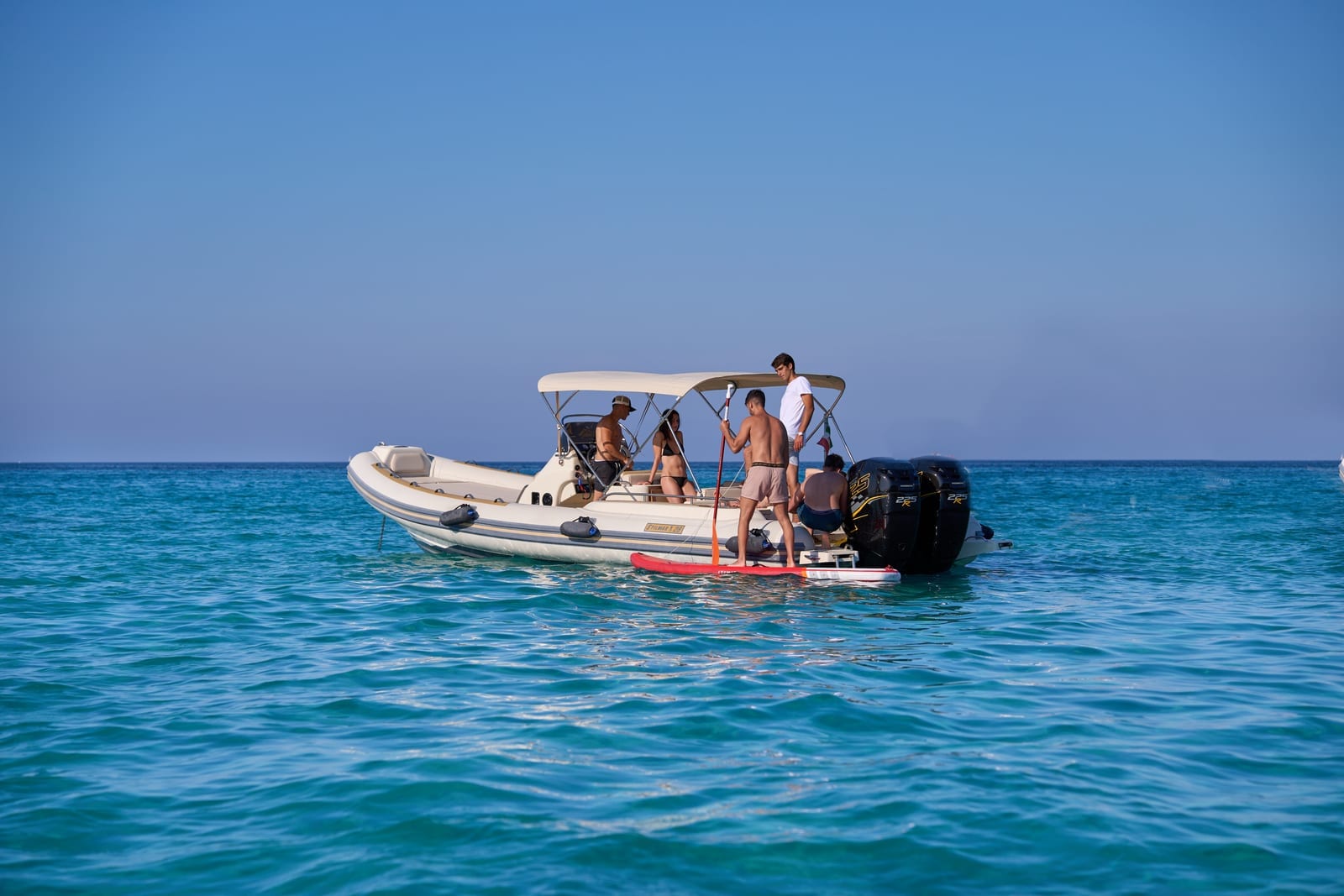 Coastal scenery of Otranto seen from the sea — North tour NTO Boat Tours