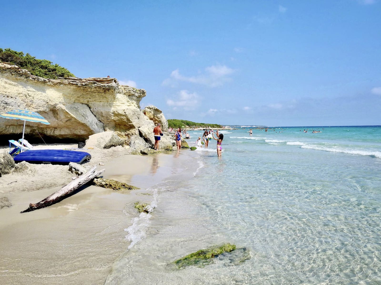 Coastal scenery of Otranto seen from the sea — North tour NTO Boat Tours