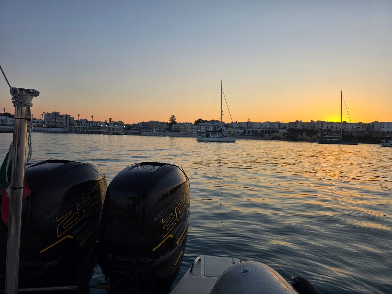 Costa di Otranto al tramonto, tour personalizzato NTO Boat Tours