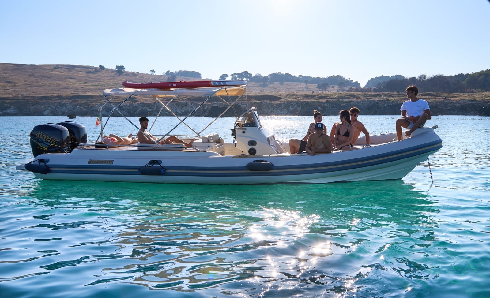 Private RIB tour — South route towards Capo d'Otranto